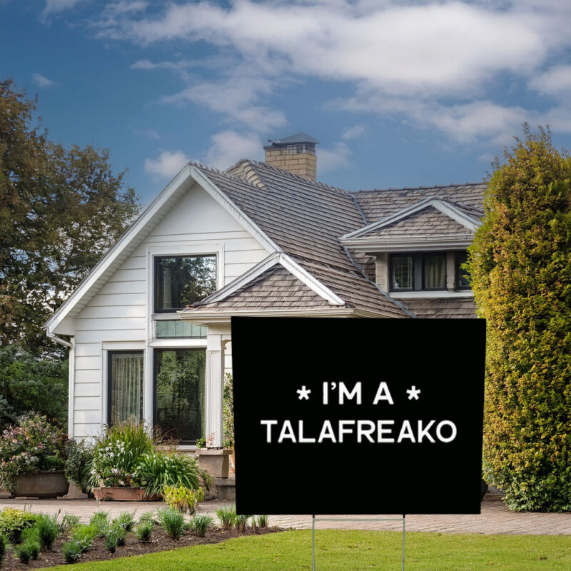 Texas Talafreako 2026 Yard Sign – James Talarico Senate Campaign Lawn Sign