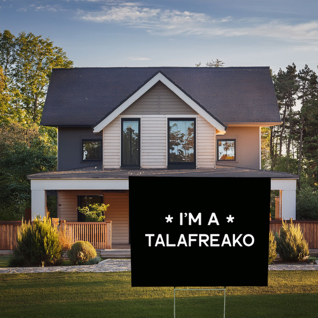 Texas Talafreako 2026 Yard Sign – James Talarico Senate Campaign Lawn Sign
