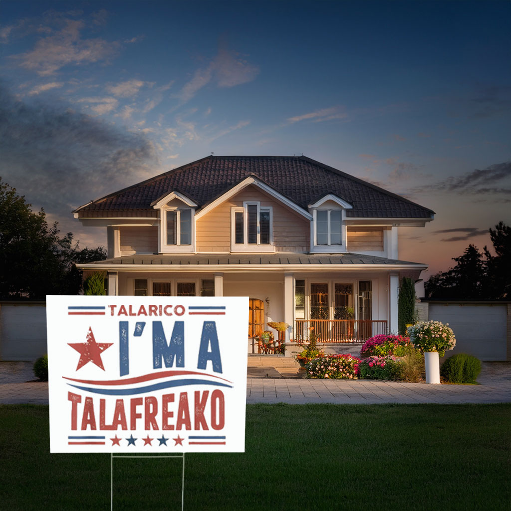 Texas Talafreako Yard Sign – James Talarico for Senate Political Sign
