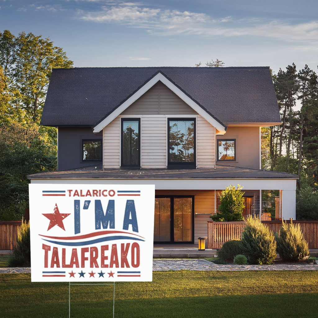 Texas Talafreako Yard Sign – James Talarico for Senate Political Sign