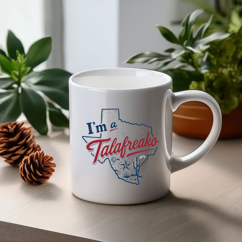 Vote Talarico Texas Mug – Proud Talafreako James Talarico Coffee Cup