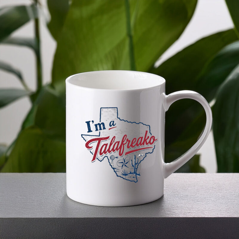 Vote Talarico Texas Mug – Proud Talafreako James Talarico Coffee Cup