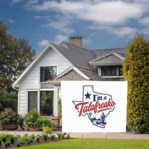 Vote Talarico Texas Yard Sign – Talafreako James Talarico Senate 2026 Campaign Decor
