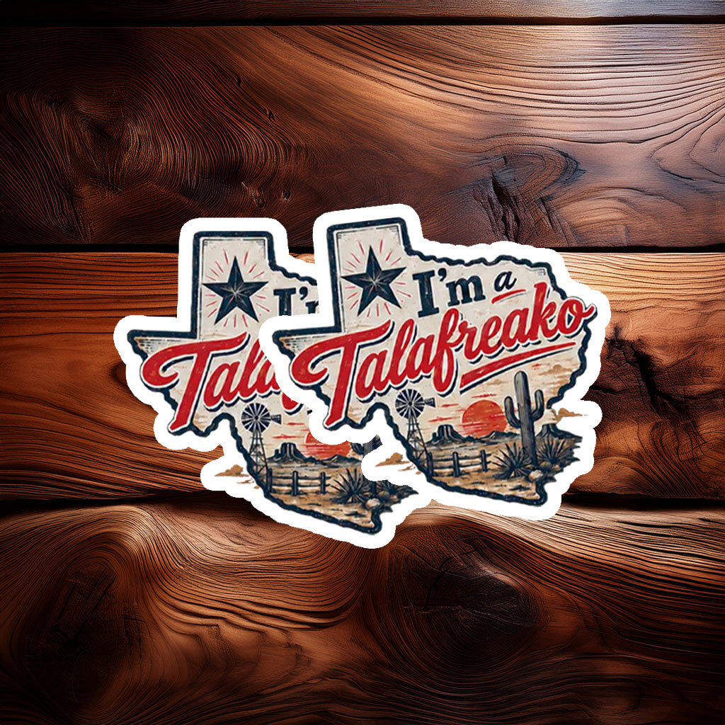 Vote Talarico for Senate Sticker – Talafreako James Talarico 2026 Texas Decal