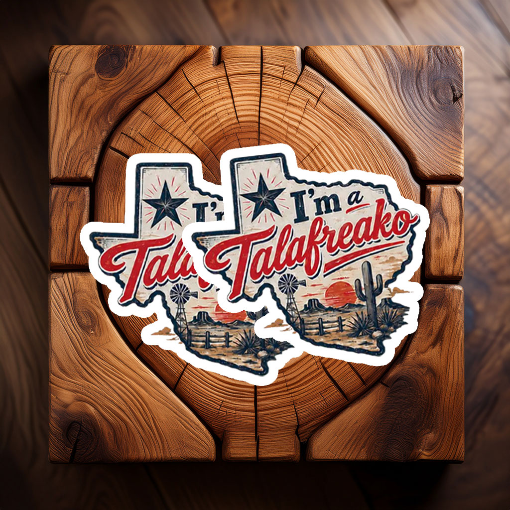 Vote Talarico for Senate Sticker – Talafreako James Talarico 2026 Texas Decal