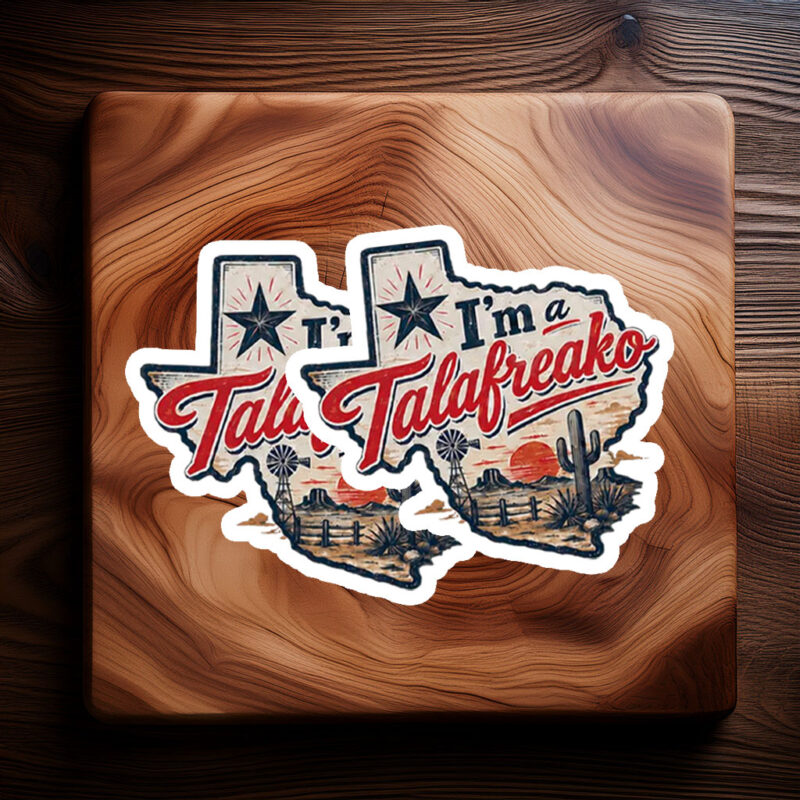 Vote Talarico for Senate Sticker – Talafreako James Talarico 2026 Texas Decal