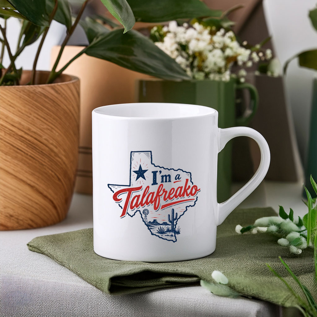 Vote Talarico for Texas Mug – Talafreako James Talarico Senate 2026 Coffee Cup