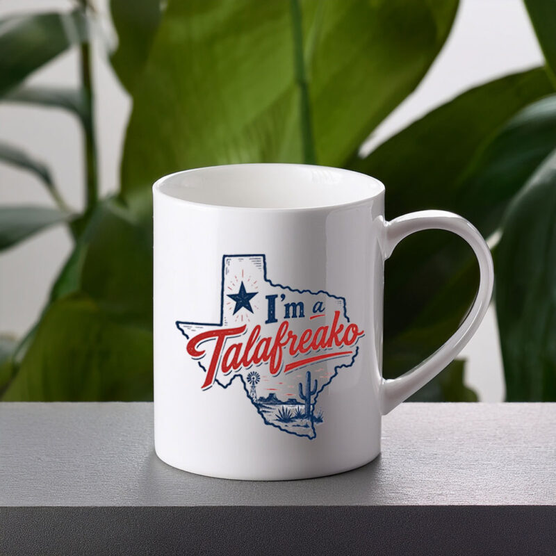 Vote Talarico for Texas Mug – Talafreako James Talarico Senate 2026 Coffee Cup