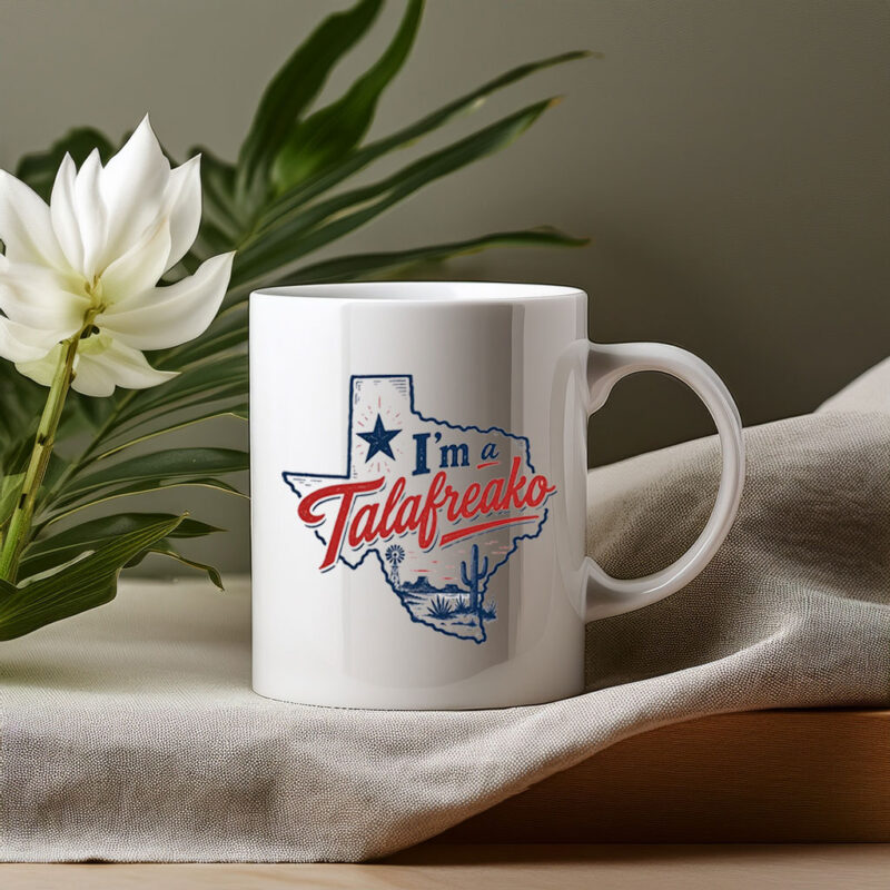 Vote Talarico for Texas Mug – Talafreako James Talarico Senate 2026 Coffee Cup