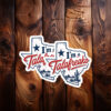 Vote Talarico for Texas Sticker – Proud Talafreako James Talarico 2026 Decal