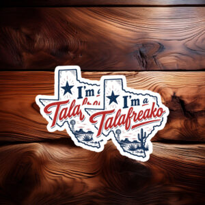 Vote Talarico for Texas Sticker – Proud Talafreako James Talarico 2026 Decal