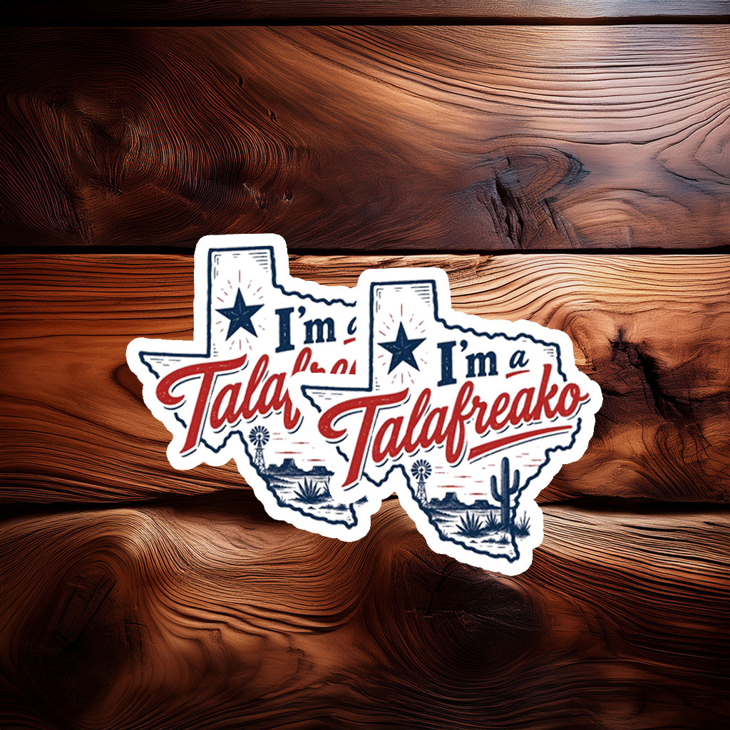 Vote Talarico for Texas Sticker – Proud Talafreako James Talarico 2026 Decal