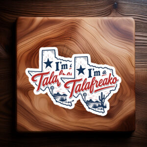 Vote Talarico for Texas Sticker – Proud Talafreako James Talarico 2026 Decal